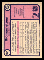 1982-83 O-Pee-Chee #391 Thomas Steen Near Mint RC Rookie 