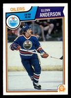 1983-84 O-Pee-Chee #24 Glenn Anderson Near Mint+ 