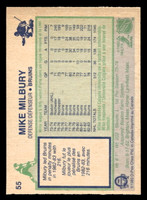 1983-84 O-Pee-Chee #55 Mike Milbury Near Mint 