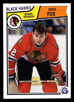 1983-84 O-Pee-Chee #101 Greg Fox Near Mint 