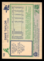 1983-84 O-Pee-Chee #163 Dave Taylor Near Mint+ 