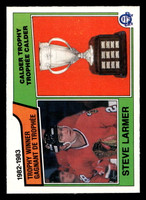 1983-84 O-Pee-Chee #206 Steve Larmer/ Near Mint+ RC Rookie 