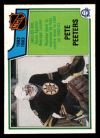 1983-84 O-Pee-Chee #221 Pete Peeters LL Near Mint OPC 