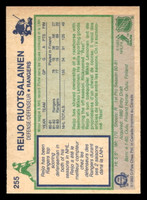 1983-84 O-Pee-Chee #255 Reijo Ruotsalainen Near Mint OPC 