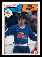 1983-84 O-Pee-Chee #289 Pierre Aubry Near Mint OPC 