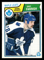 1983-84 O-Pee-Chee #329 Dave Farrish Near Mint+ OPC 