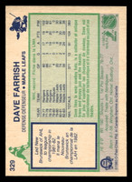 1983-84 O-Pee-Chee #329 Dave Farrish Near Mint+ OPC 