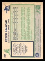 1983-84 O-Pee-Chee #334 Peter Ihnacak Near Mint+ RC Rookie OPC 