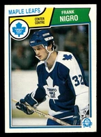 1983-84 O-Pee-Chee #337 Frank Nigro Ex-Mint RC Rookie OPC 
