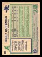 1983-84 O-Pee-Chee #366 Bob Carpenter Near Mint OPC 