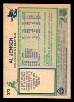 1983-84 O-Pee-Chee #373 Al Jensen Near Mint+ RC Rookie OPC 