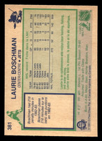 1983-84 O-Pee-Chee #381 Laurie Boschman Near Mint OPC 