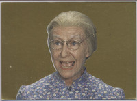 1993 Eclipse Ent. Beverly Hillbillies #1 Granny Black Gold Foil  #*sku37099