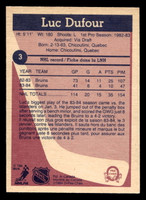 1984-85 O-Pee-Chee #3 Luc Dufour Near Mint+ 