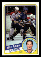 1984-85 O-Pee-Chee #20 Mike Foligno Near Mint 