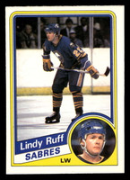 1984-85 O-Pee-Chee #29 Lindy Ruff Very Good 