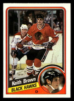 1984-85 O-Pee-Chee #33 Keith Brown Near Mint+ 