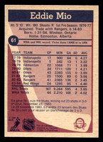 1984-85 O-Pee-Chee #61 Eddie Mio Ex-Mint 