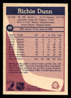 1984-85 O-Pee-Chee #69 Richie Dunn Near Mint+ 