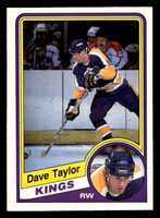 1984-85 O-Pee-Chee #92 Dave Taylor Near Mint 