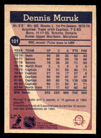1984-85 O-Pee-Chee #101 Dennis Maruk Near Mint 