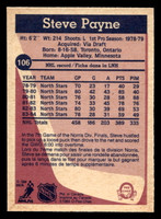 1984-85 O-Pee-Chee #106 Steve Payne Near Mint 