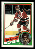 1984-85 O-Pee-Chee #114 Bob Lorimer Excellent+ 