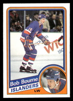 1984-85 O-Pee-Chee #123 Bob Bourne Near Mint 