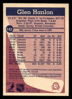 1984-85 O-Pee-Chee #142 Glen Hanlon Near Mint+ 