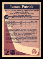 1984-85 O-Pee-Chee #150 James Patrick Near Mint+ RC Rookie 