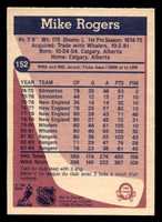 1984-85 O-Pee-Chee #152 Mike Rogers Near Mint+ 