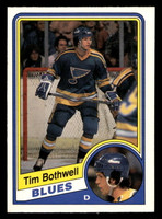 1984-85 O-Pee-Chee #182 Tim Bothwell Near Mint RC Rookie 