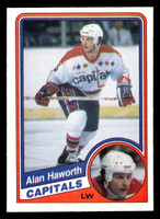 1984-85 O-Pee-Chee #199 Alan Haworth Near Mint RC Rookie 