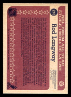 1984-85 O-Pee-Chee #210 Rod Langway AS Very Good 