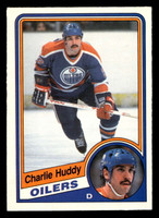 1984-85 O-Pee-Chee #244 Charlie Huddy Near Mint+ 