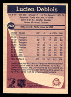 1984-85 O-Pee-Chee #260 Lucien DeBlois Near Mint+ 