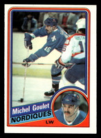 1984-85 O-Pee-Chee #280 Michel Goulet Near Mint 
