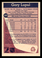1984-85 O-Pee-Chee #323 Gary Lupul Near Mint OPC 