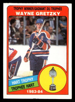 1984-85 O-Pee-Chee #374 Wayne Gretzky TR VG-EX OPC 