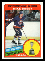 1984-85 O-Pee-Chee #376 Mike Bossy TR Near Mint+ OPC 