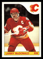 1985-86 O-Pee-Chee #1 Lanny McDonald Near Mint OPC 