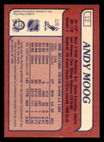 1985-86 O-Pee-Chee #12 Andy Moog Near Mint+ OPC 