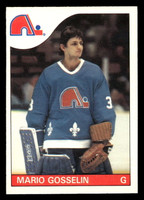 1985-86 O-Pee-Chee #18 Mario Gosselin Near Mint+ RC Rookie OPC 