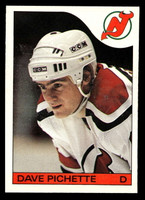 1985-86 O-Pee-Chee #21 Dave Pichette Near Mint OPC 