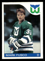 1985-86 O-Pee-Chee #74 Mark Fusco Near Mint+ RC Rookie OPC 