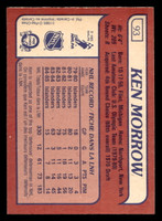 1985-86 O-Pee-Chee #93 Ken Morrow Near Mint+ OPC 