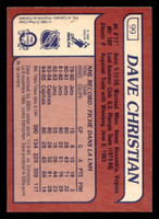 1985-86 O-Pee-Chee #99 Dave Christian Near Mint OPC 