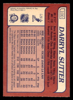 1985-86 O-Pee-Chee #100 Darryl Sutter Near Mint OPC 