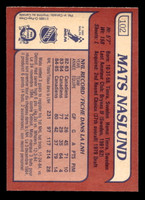 1985-86 O-Pee-Chee #102 Mats Naslund Near Mint+ OPC 
