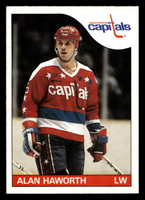 1985-86 O-Pee-Chee #117 Alan Haworth Near Mint+ OPC 